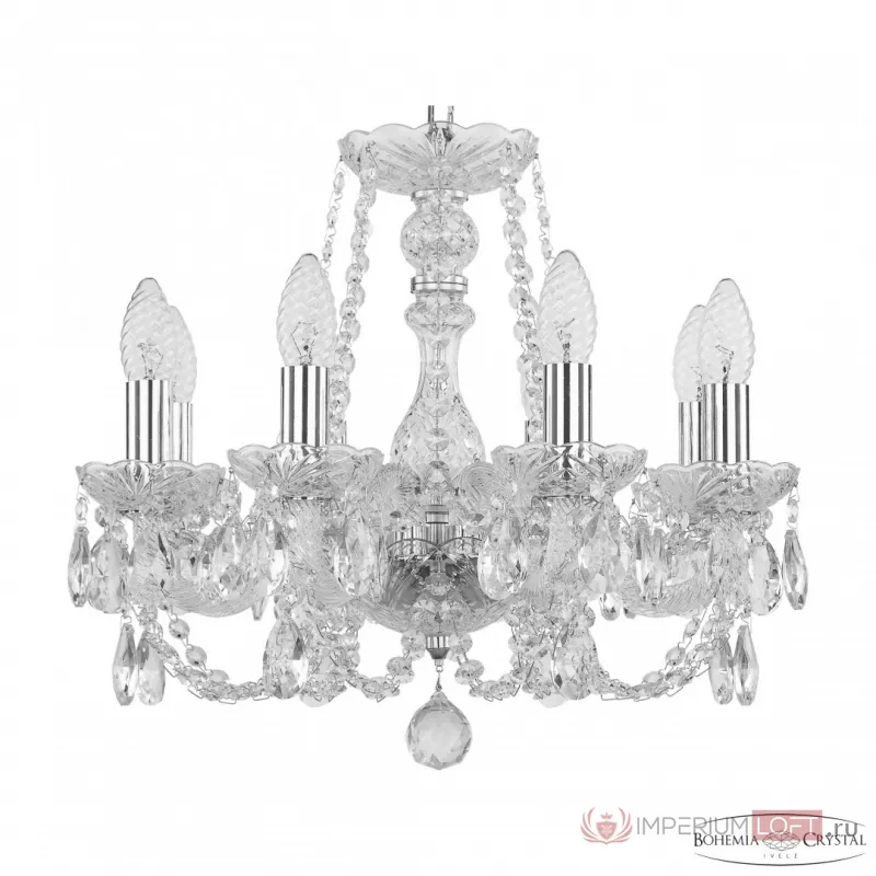 Люстра Bohemia Ivele Crystal 101 101/8/141 Ni от ImperiumLoft