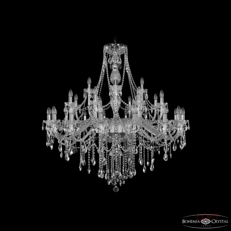 Подвесная люстра Bohemia Ivele Crystal 1415 1415/16+8+4/460 Ni