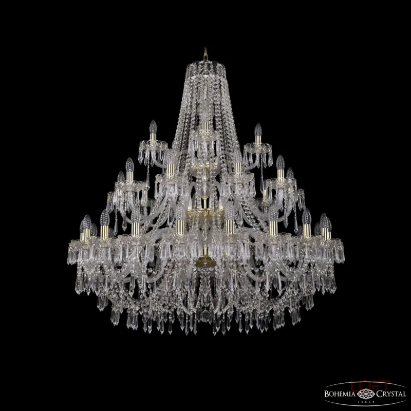 Подвесная люстра Bohemia Ivele Crystal 1403 1403/20+10+5/400/3d G