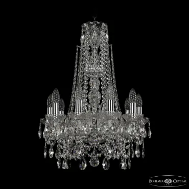 Подвесная люстра Bohemia Ivele Crystal 1411 1411/10/141/XL-66 Ni