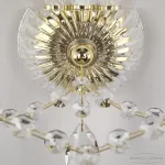 Бра Bohemia Ivele Crystal 5413 5413B/2+1/165 G Clear/M-1G