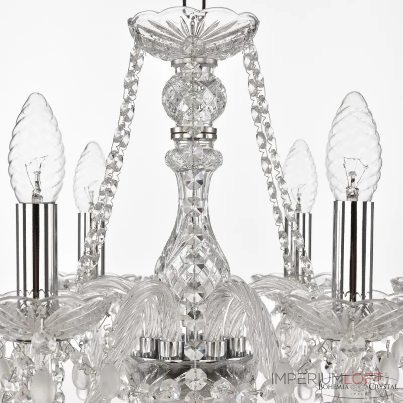 Подвесная люстра Bohemia Ivele Crystal 112 112/6/165 Ni V0300
