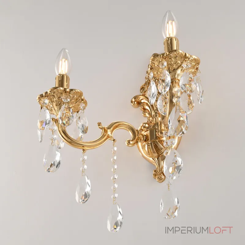 Бра Bohemia Ivele Crystal AL7801 AL7801B14/2/175 B G