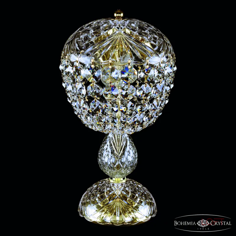 Настольная лампа Bohemia Ivele Crystal 1477 14771L1/22 Ni