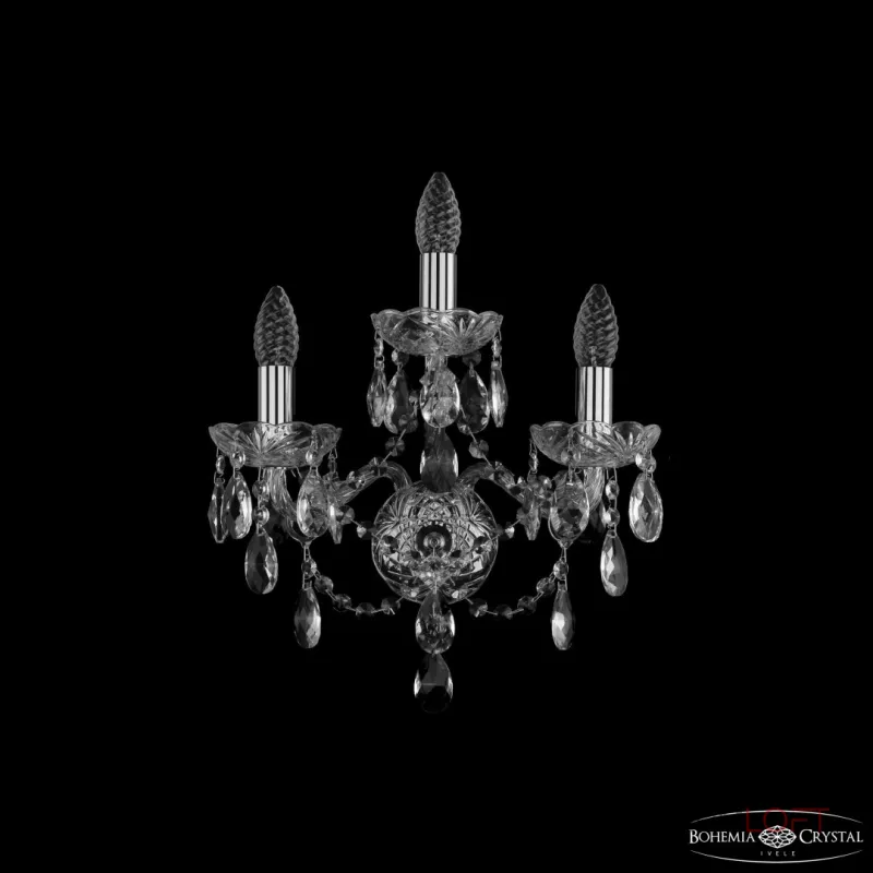 Бра Bohemia Ivele Crystal 1415 1415B/2+1/141 Ni