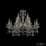 Подвесная люстра Bohemia Ivele Crystal 1411 1411/8+4/240 G