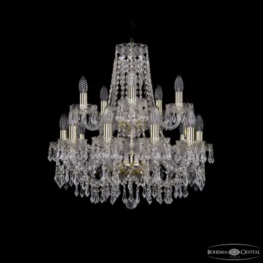 Подвесная люстра Bohemia Ivele Crystal 1403 1403/10+5/195/2d G Подвесная люстра Bohemia Ivele Crystal 1403 1403/10+5/195/2d G