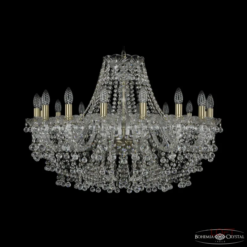 Подвесная люстра Bohemia Ivele Crystal 1409 1409/16/300 Pa