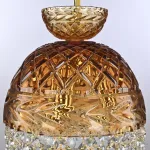 Подвесной светильник Bohemia Ivele Crystal 5478 5478/22 G Amber/M-1F