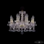 Подвесная люстра Bohemia Ivele Crystal 1413 1413/8/165 G Balls