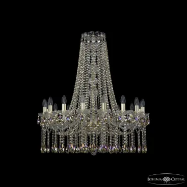 Подвесная люстра Bohemia Ivele Crystal 1413 1413/16/300/h-93 G R801