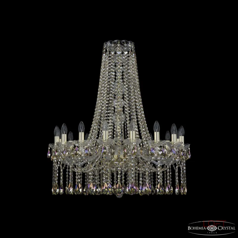 Подвесная люстра Bohemia Ivele Crystal 1413 1413/16/300/h-93 G R801