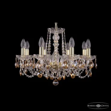 Подвесная люстра Bohemia Ivele Crystal 1402 1402/8/195 G K721