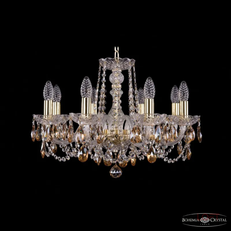 Подвесная люстра Bohemia Ivele Crystal 1402 1402/8/195 G K721