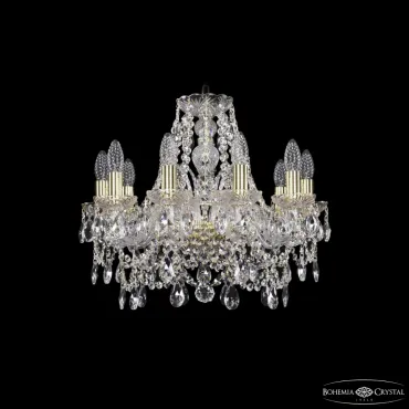 Подвесная люстра Bohemia Ivele Crystal 1411 1411/10/160 G