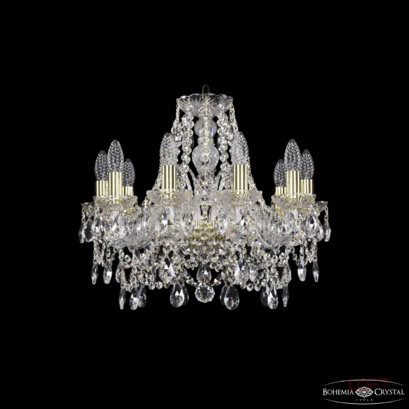 Подвесная люстра Bohemia Ivele Crystal 1411 1411/10/160 G