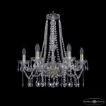 Подвесная люстра Bohemia Ivele Crystal 1413 1413/6/200/h-60 G