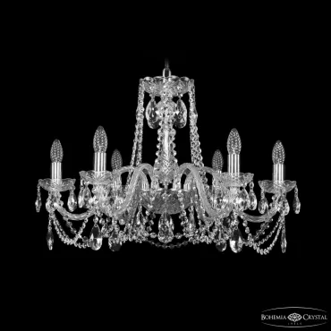 Подвесная люстра Bohemia Ivele Crystal 1402 1402/6/240 Ni Подвесная люстра Bohemia Ivele Crystal 1402 1402/6/240 Ni