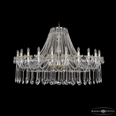 Подвесная люстра Bohemia Ivele Crystal 1413 1413/24/530 G