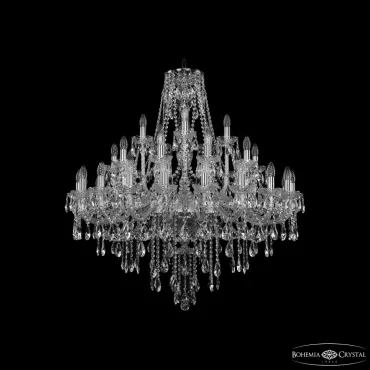 Подвесная люстра Bohemia Ivele Crystal 1415 1415/20+10+5/360 Ni Подвесная люстра Bohemia Ivele Crystal 1415 1415/20+10+5/360 Ni