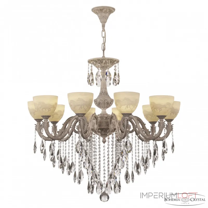 Подвесная люстра Bohemia Ivele Crystal AL7901 AL79101/10/300 B WMN P1 U Horse