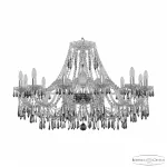 Подвесная люстра Bohemia Ivele Crystal 1403 1403/12/300 Ni K731