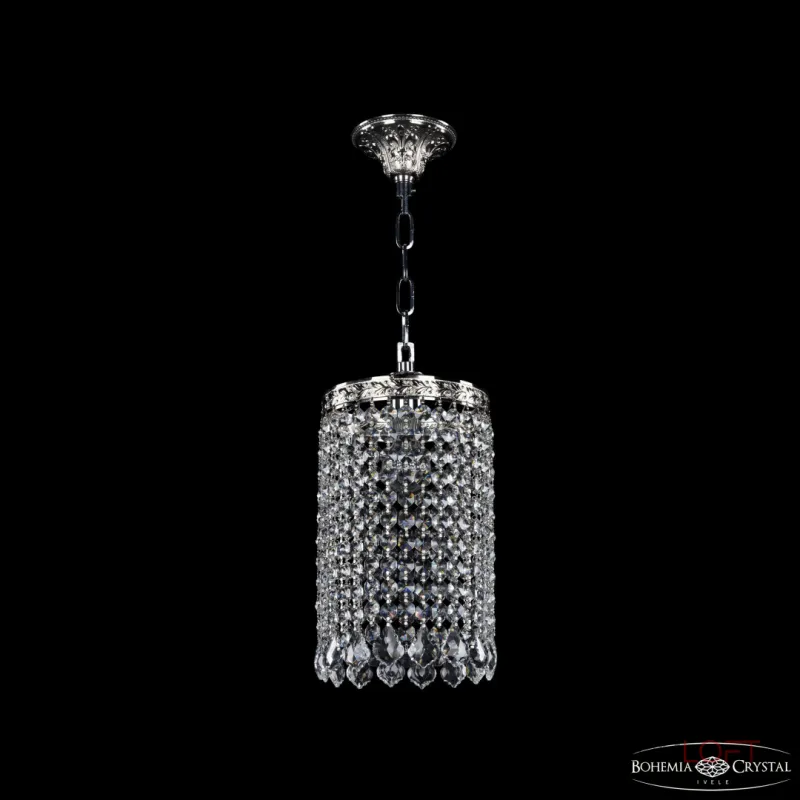 Подвесной светильник Bohemia Ivele Crystal 1920 19201/15IV Ni Leafs Подвесной светильник Bohemia Ivele Crystal 1920 19201/15IV Ni Leafs