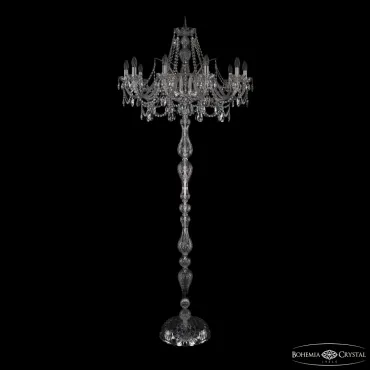 Торшер Bohemia Ivele Crystal 1411 1411T1/10/300-210 Ni
