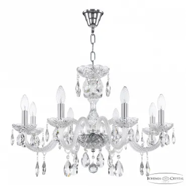 Люстра Bohemia Ivele Crystal 117 117/8/240 Ni