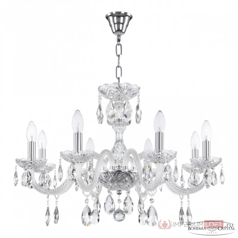 Люстра Bohemia Ivele Crystal 117 117/8/240 Ni от ImperiumLoft