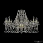 Подвесная люстра Bohemia Ivele Crystal 1413 1413/12/300 G Balls