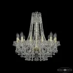 Подвесная люстра Bohemia Ivele Crystal 1409 1409/12/195/h-63 G