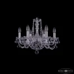 Подвесная люстра Bohemia Ivele Crystal 1402 1402/6/160 Ni Balls