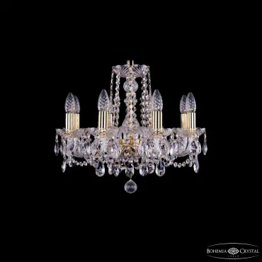 Подвесная люстра Bohemia Ivele Crystal 1402 1402/8/160 G