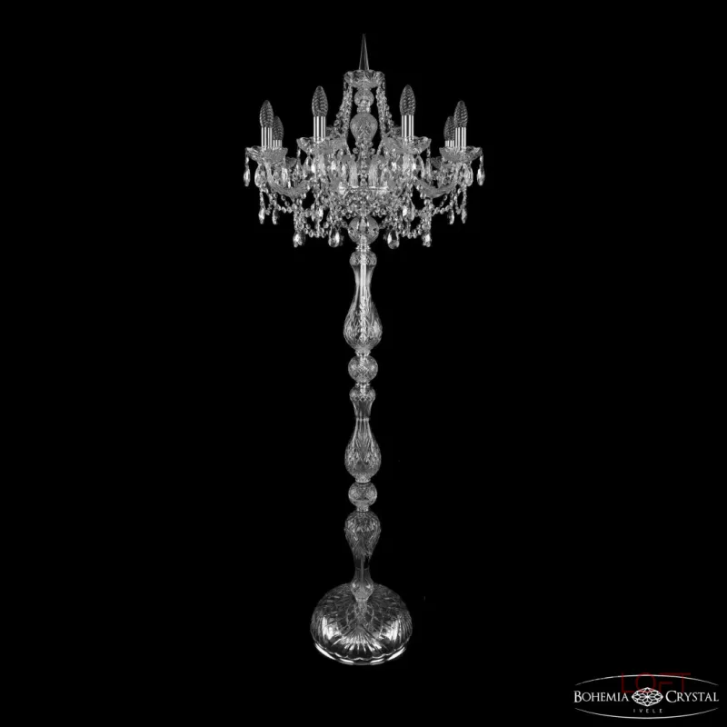 Торшер Bohemia Ivele Crystal 1411 1411T1/8/195-165 Ni Торшер Bohemia Ivele Crystal 1411 1411T1/8/195-165 Ni