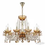 Подвесная люстра Bohemia Ivele Crystal 5402 5402/10/240 G Amber/M-1H K721