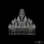 Подвесная люстра Bohemia Ivele Crystal 1413 1413/24+12+6/530/2d Ni