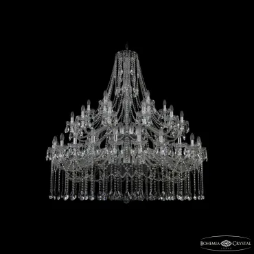 Подвесная люстра Bohemia Ivele Crystal 1413 1413/24+12+6/530/2d Ni