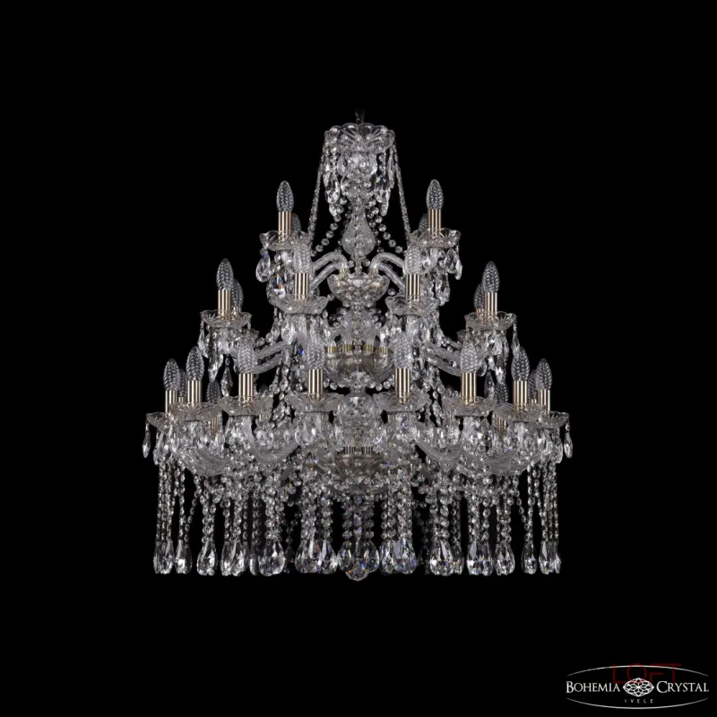 Подвесная люстра Bohemia Ivele Crystal 1413 1413/16+8+4/300/3d Pa