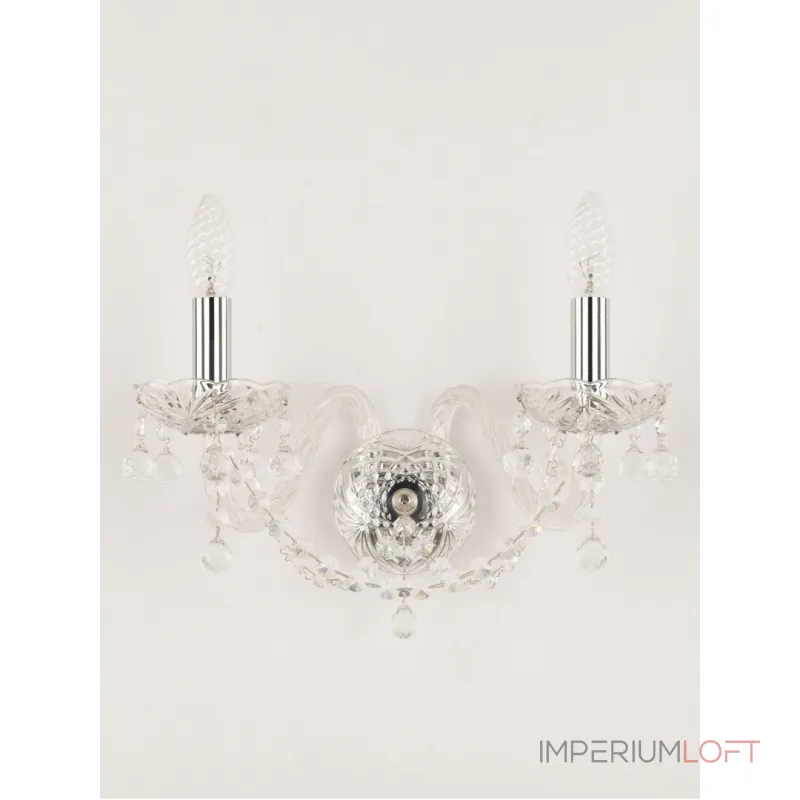 Бра Bohemia Ivele Crystal 108 108B/2/165 Ni Бра Bohemia Ivele Crystal 108 108B/2/165 Ni