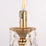 Настольная лампа Bohemia Ivele Crystal AL77 AL77100L/1-32 GB