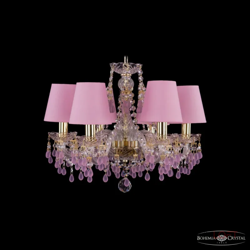 Подвесная люстра Bohemia Ivele Crystal 1410 1410/6/160 G V7010 SH20 Подвесная люстра Bohemia Ivele Crystal 1410 1410/6/160 G V7010 SH20