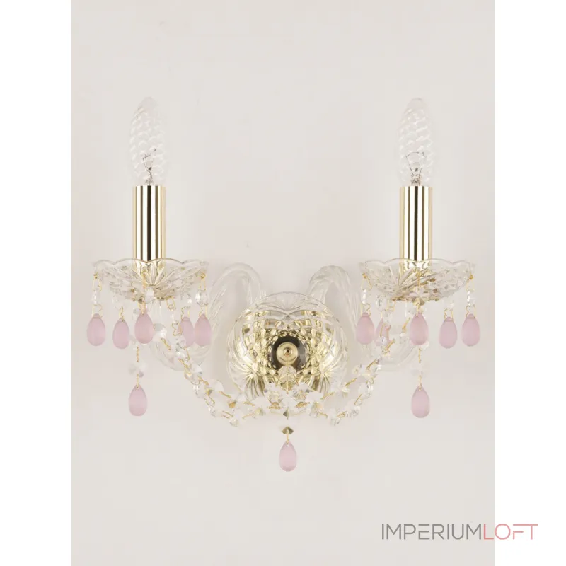 Бра Bohemia Ivele Crystal 112 112B/2/141 G V7010 Бра Bohemia Ivele Crystal 112 112B/2/141 G V7010