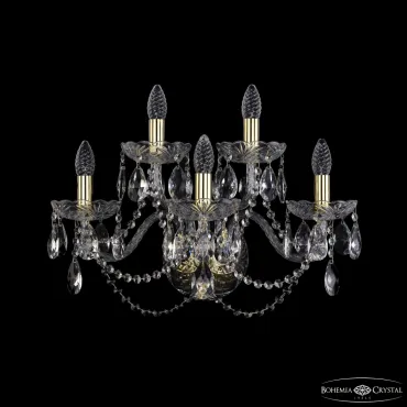 Бра Bohemia Ivele Crystal 1402 1402B/3+2/195/XL G Бра Bohemia Ivele Crystal 1402 1402B/3+2/195/XL G