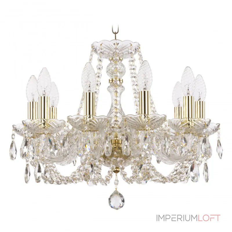 Подвесная люстра Bohemia Ivele Crystal 101 101/10/165 G Подвесная люстра Bohemia Ivele Crystal 101 101/10/165 G