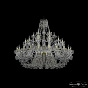 Подвесная люстра Bohemia Ivele Crystal 1409 1409/24+12+6/530 G