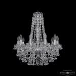 Подвесная люстра Bohemia Ivele Crystal 1409 1409/10/195/h-63 Ni