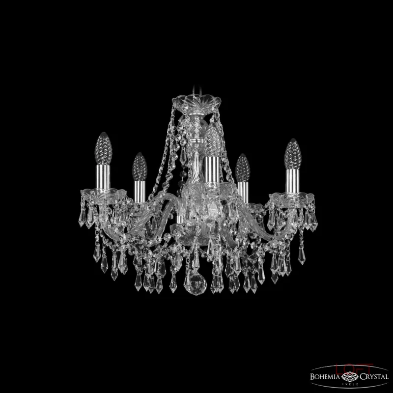 Подвесная люстра Bohemia Ivele Crystal 1403 1403/5/160 Ni