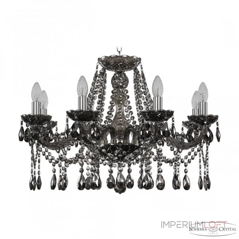 Подвесная люстра Bohemia Ivele Crystal 1413 1413/8/240 Ni M731 Подвесная люстра Bohemia Ivele Crystal 1413 1413/8/240 Ni M731