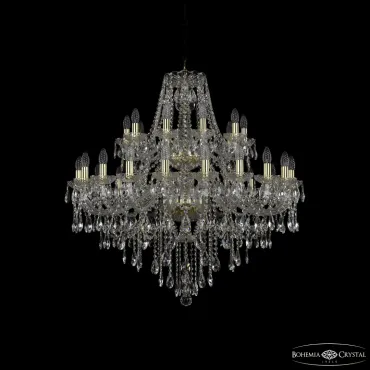 Подвесная люстра Bohemia Ivele Crystal 1415 1415/20+10/360/2d G